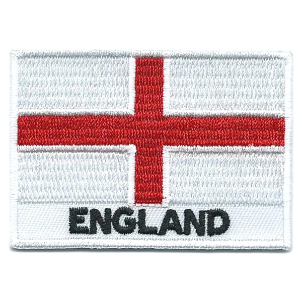 thumbnail interactive-video image 1 of Cypress Collectibles 'Proud To Be English' Flag Patch – Embroidered Iron-On Badge – England UK Britain 1 of 2